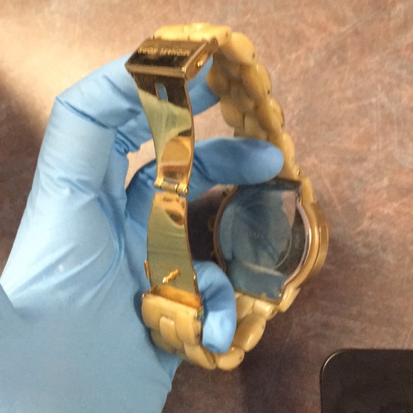 Michael Kors Stone & Gold heavy watch